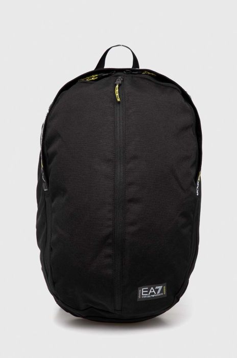 Рюкзак EA7 Emporio Armani чоловічий колір чорний великий однотонний (2923715)