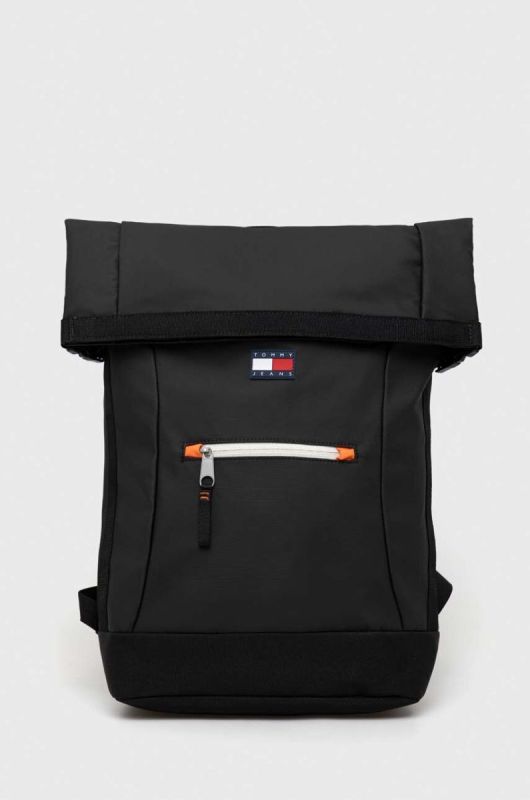Рюкзак Tommy Jeans чоловічий колір чорний великий однотонний (2984598)