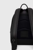 Шкіряний рюкзак Coach чоловічий колір чорний малий однотонний