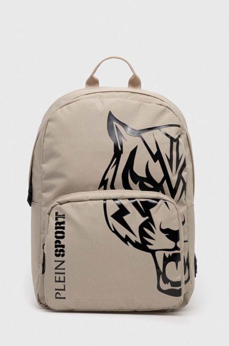 Рюкзак PLEIN SPORT чоловічий колір бежевий великий візерунок
