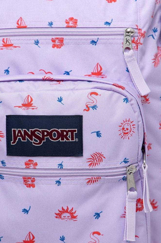 Рюкзак Jansport колір фіолетовий великий візерунок (3014572) фото 4