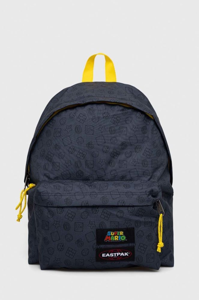 Рюкзак Eastpak x Super Mario колір сірий великий візерунок EK0006208C21-8C2