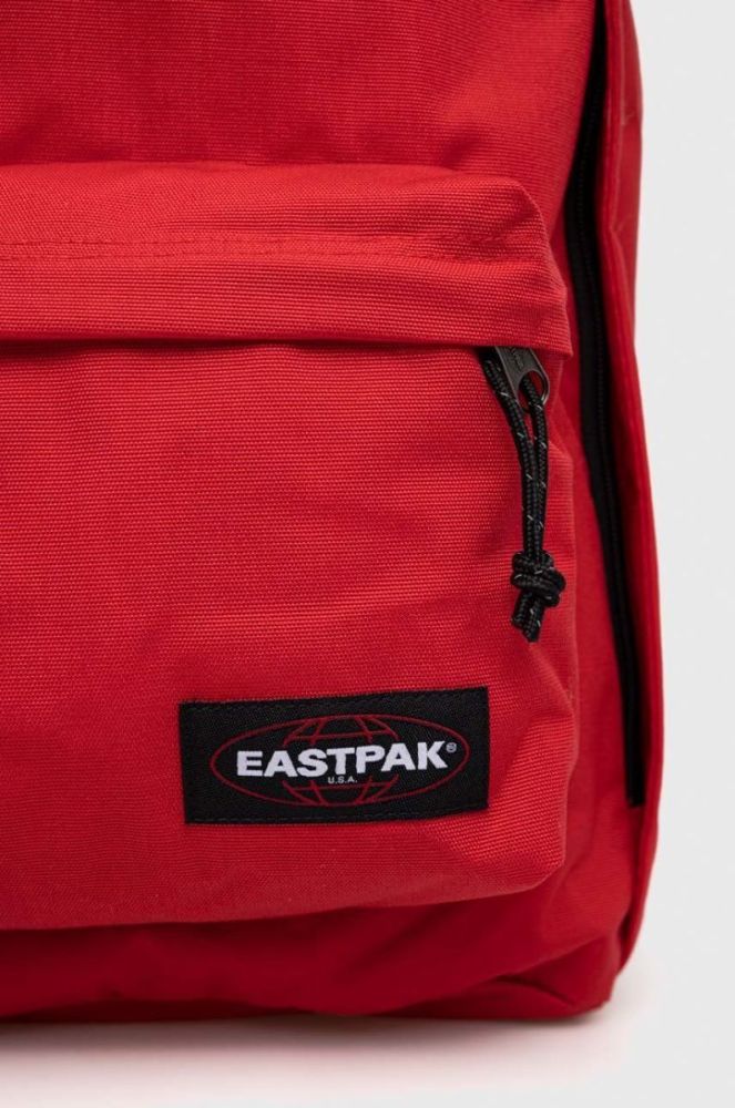 Рюкзак Eastpak колір червоний великий однотонний фото 4