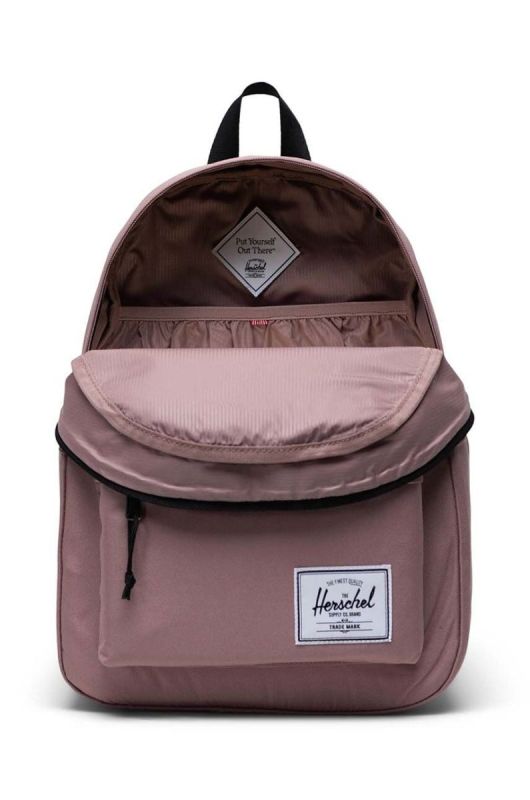 Рюкзак Herschel 11377-02077-OS Classic Backpack колір рожевий великий однотонний фото 2