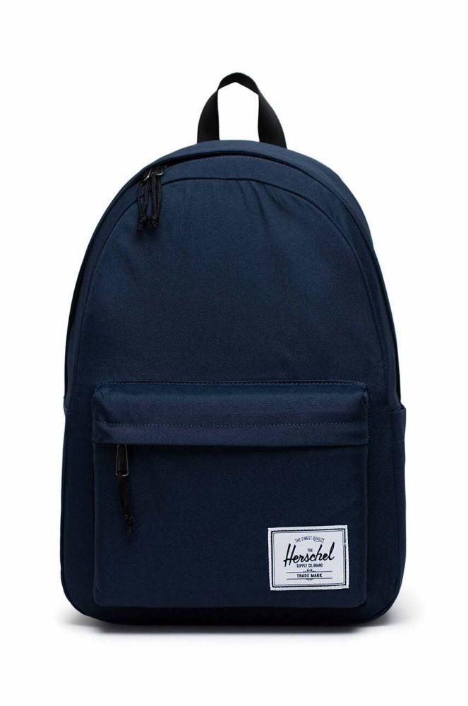 Рюкзак Herschel Classic XL Backpack колір синій великий однотонний