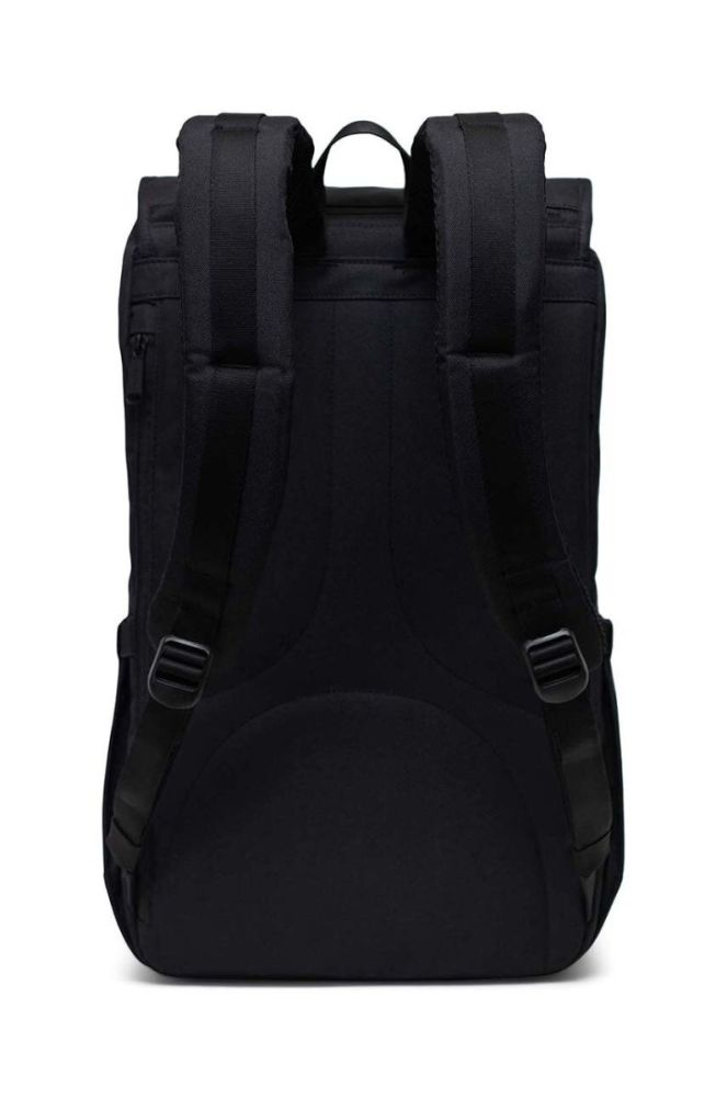 Рюкзак Herschel Little America Backpack колір чорний великий однотонний фото 4