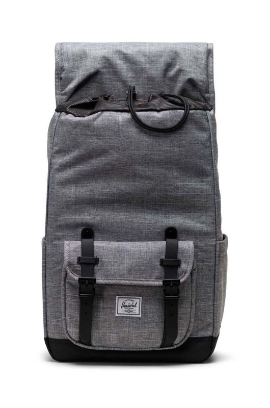 Рюкзак Herschel 11391-00919-OS Little America Mid Backpack колір сірий великий візерунок фото 2