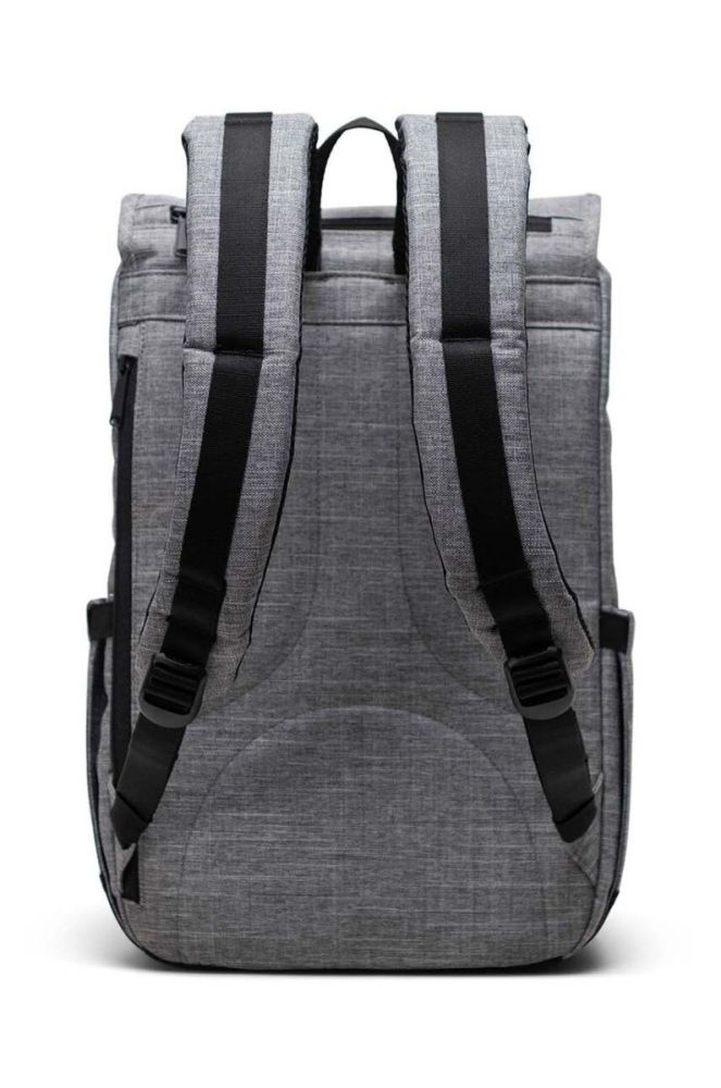 Рюкзак Herschel 11391-00919-OS Little America Mid Backpack колір сірий великий візерунок фото 4