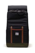 Рюкзак Herschel Retreat Backpack колір чорний великий однотонний