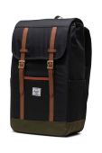 Рюкзак Herschel Retreat Backpack колір чорний великий однотонний