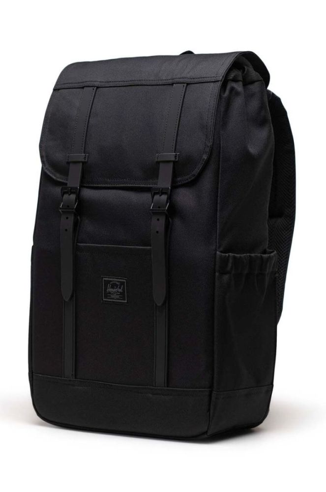 Рюкзак Herschel 11397-05881-OS Retreat Backpack колір чорний великий однотонний фото 3