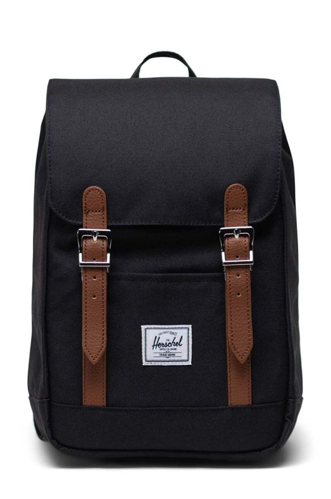 Рюкзак Herschel 11398-00001-OS Retreat Mini Backpack колір чорний малий однотонний