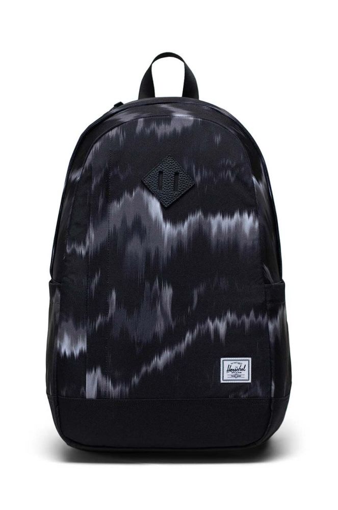 Рюкзак Herschel Seymour Backpack колір чорний великий однотонний (3494720)