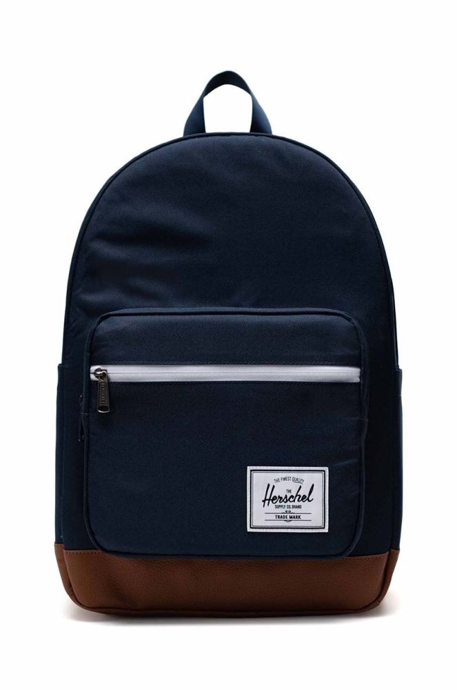 Рюкзак Herschel Pop Quiz Backpack колір синій великий однотонний