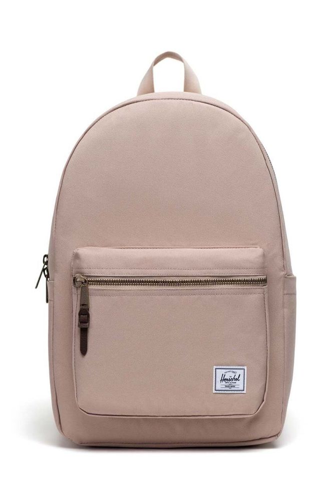 Рюкзак Herschel 11407-05905-OS Settlement Backpack колір бежевий великий однотонний