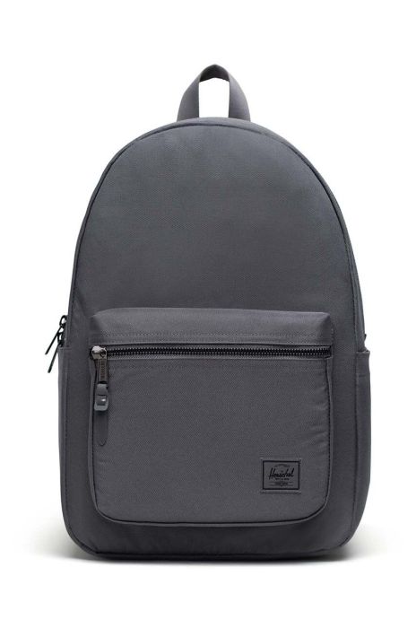 Рюкзак Herschel Settlement Backpack колір сірий великий однотонний