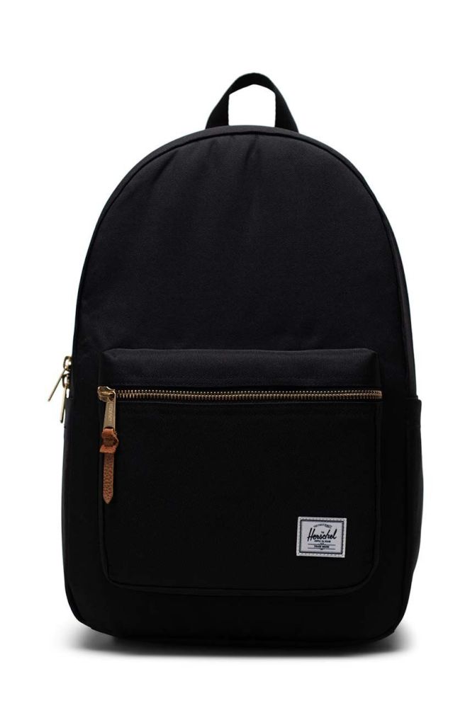 Рюкзак Herschel 11407-00001-OS Settlement Backpack колір чорний великий однотонний