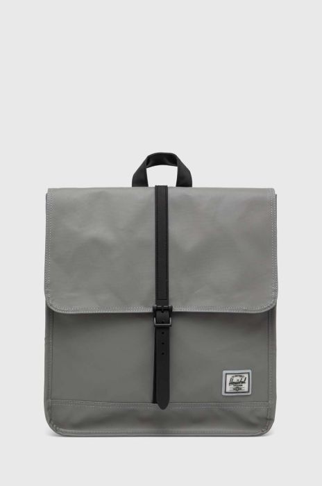 Рюкзак Herschel City Backpack Gargoyle колір сірий великий однотонний