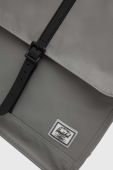 Рюкзак Herschel City Backpack Gargoyle колір сірий великий однотонний