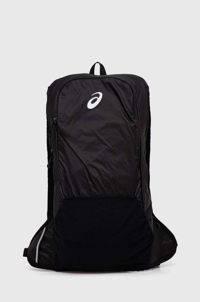 Рюкзак Asics колір чорний малий з принтом