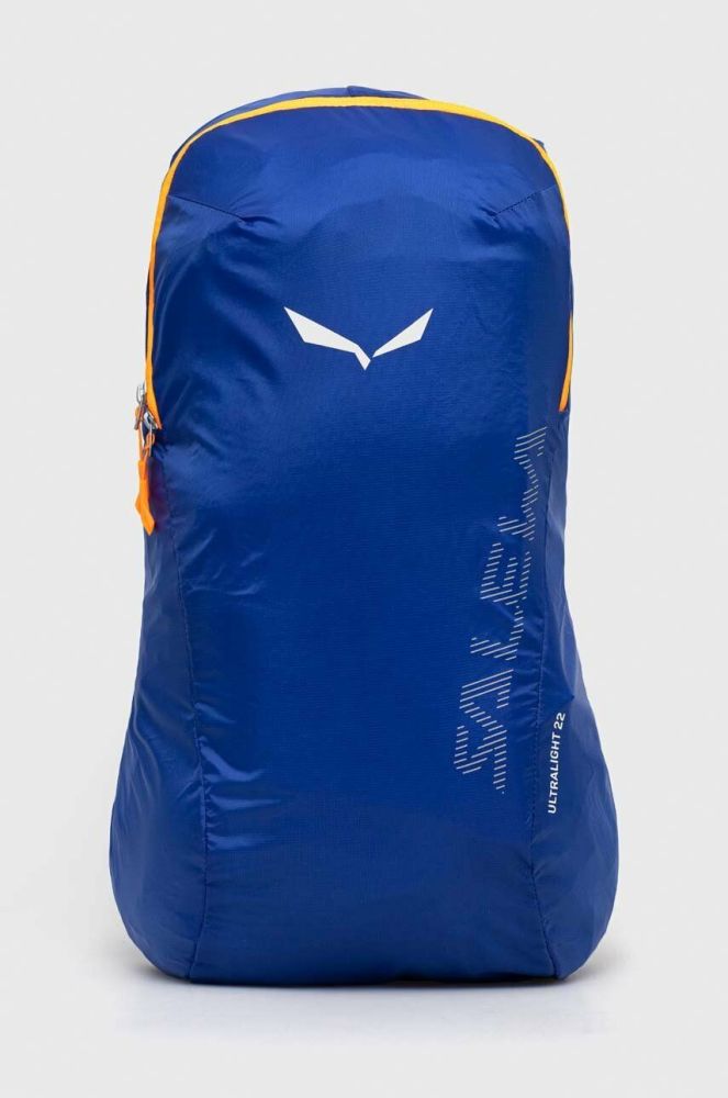 Рюкзак Salewa великий однотонний колір блакитний