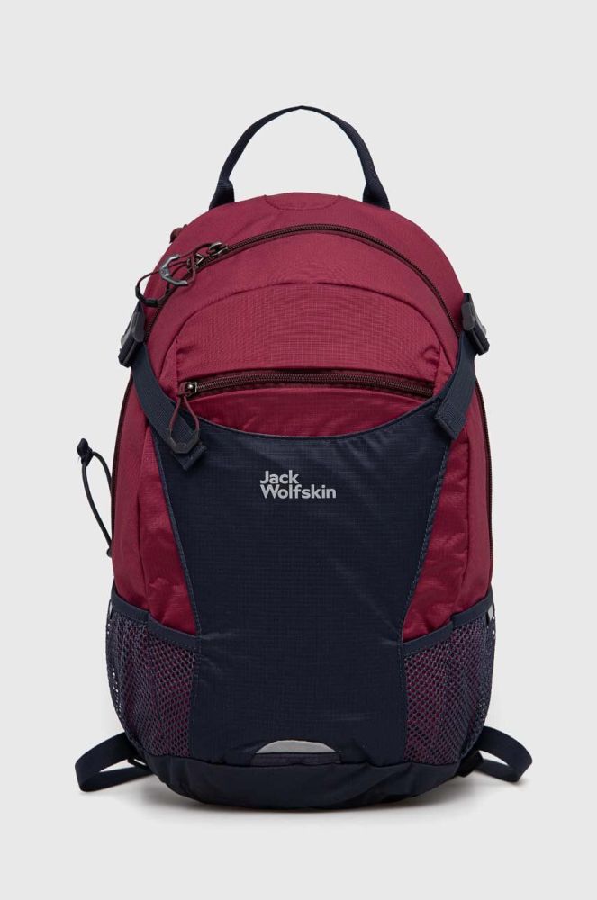 Рюкзак Jack Wolfskin Velocity 12 колір фіолетовий великий однотонний