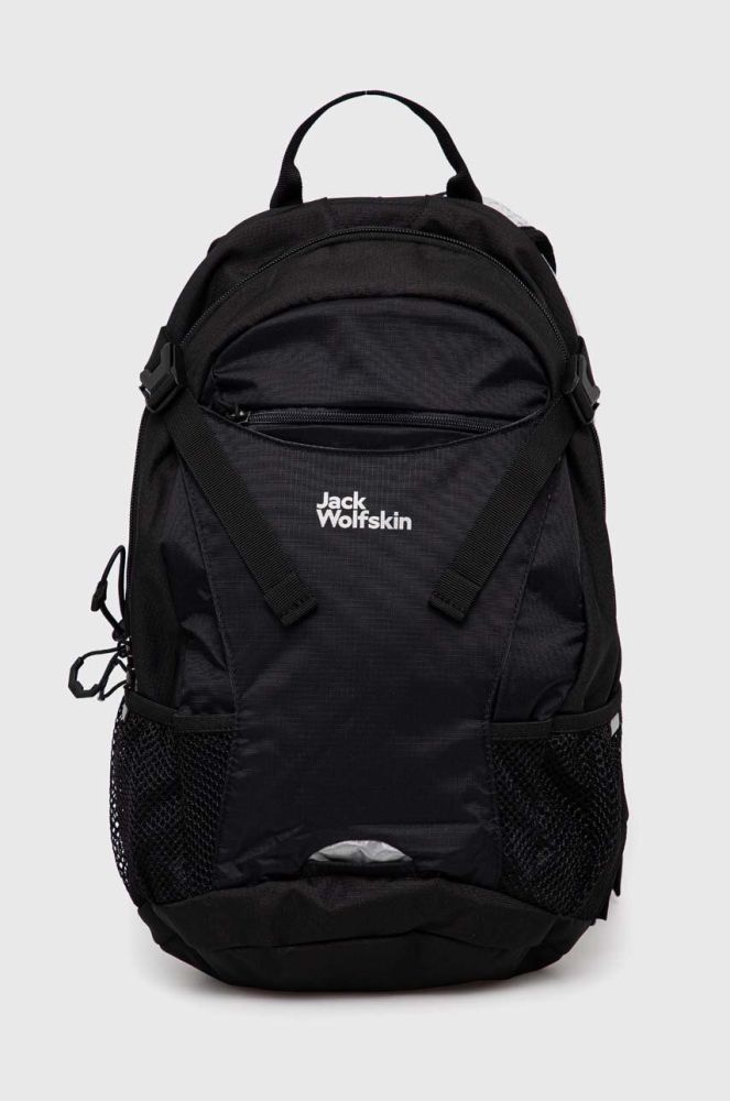 Рюкзак Jack Wolfskin Velocity 12 колір чорний великий однотонний