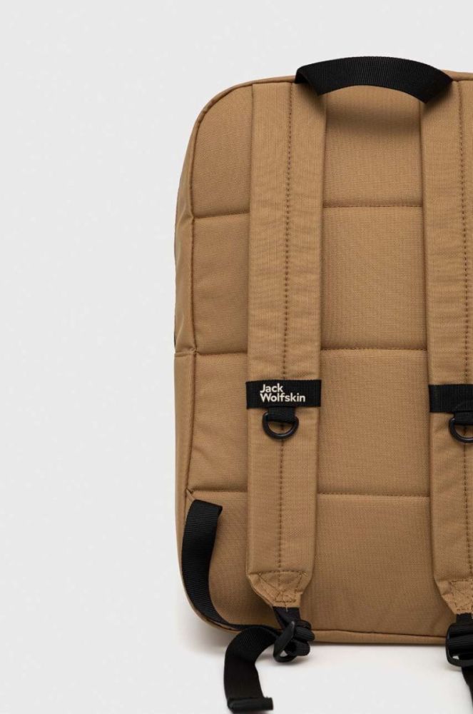Рюкзак Jack Wolfskin 10 колір зелений великий візерунок фото 3