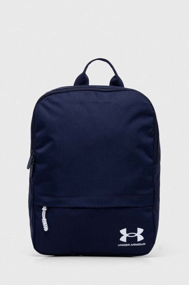 Рюкзак Under Armour колір синій великий однотонний