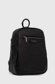 Рюкзак Pepe Jeans Aure колір чорний малий однотонний