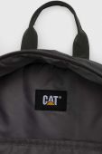 Рюкзак Caterpillar колір зелений великий з аплікацією