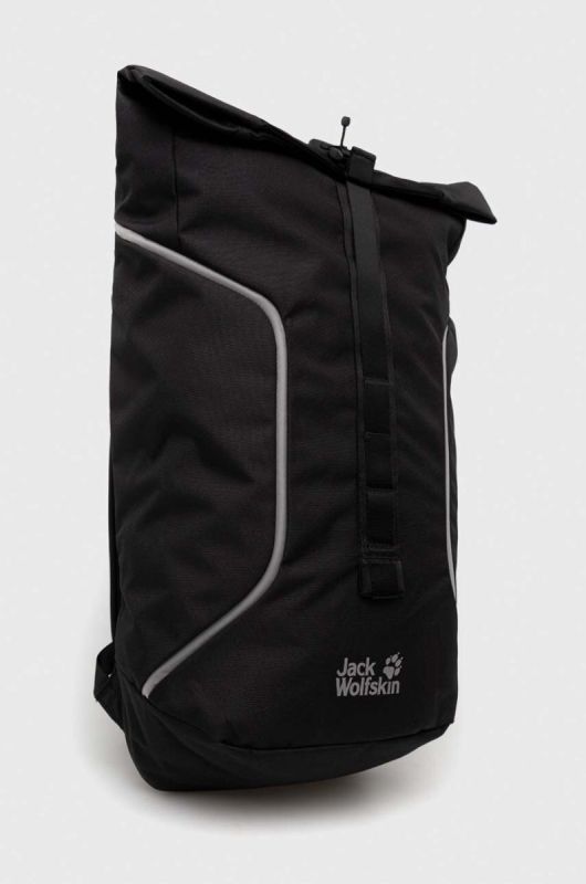Рюкзак Jack Wolfskin Allspark колір чорний великий з принтом фото 2