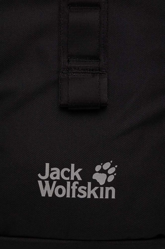 Рюкзак Jack Wolfskin Allspark колір чорний великий з принтом фото 4