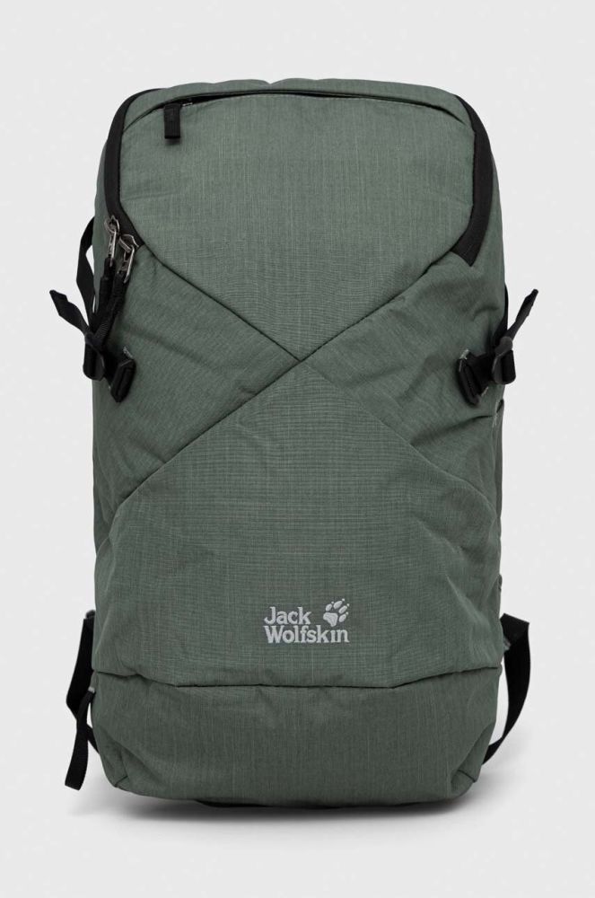 Рюкзак Jack Wolfskin Terraventure 22 колір зелений великий однотонний