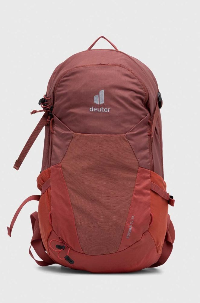 Рюкзак Deuter Futura 21 SL колір червоний великий однотонний