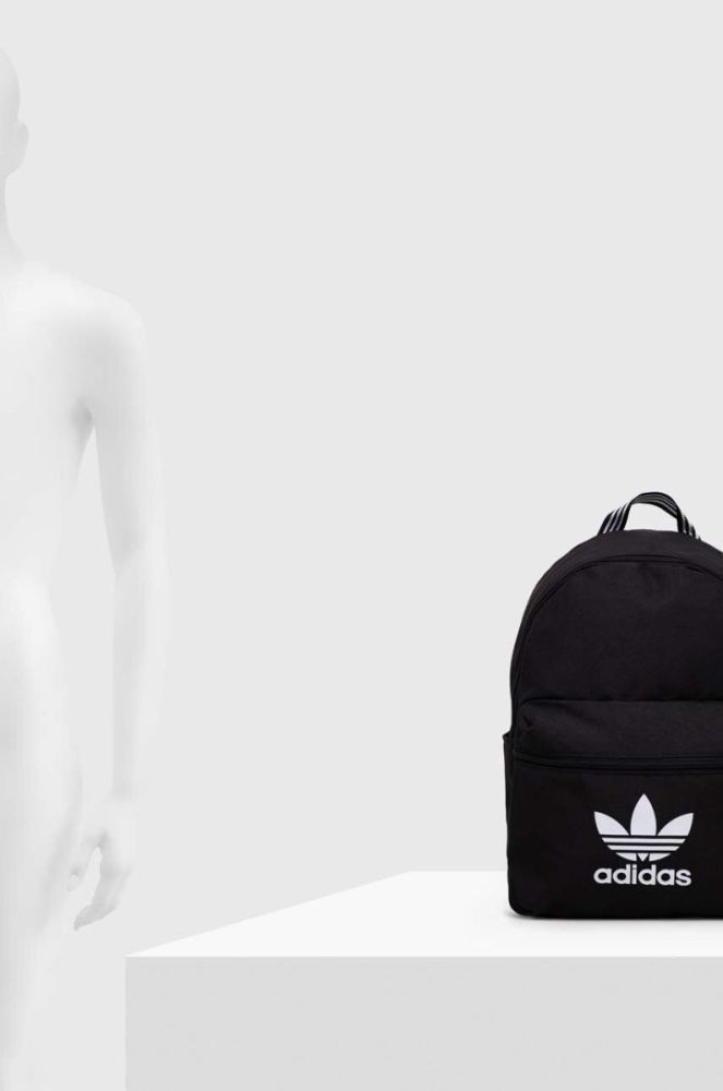 Рюкзак adidas Originals колір чорний великий з принтом (3494106) фото 6