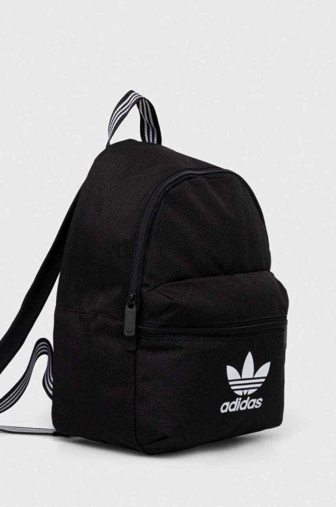 Рюкзак adidas Originals колір чорний малий однотонний фото 2