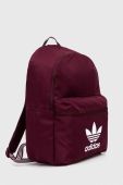Рюкзак adidas Originals колір бордовий великий з принтом