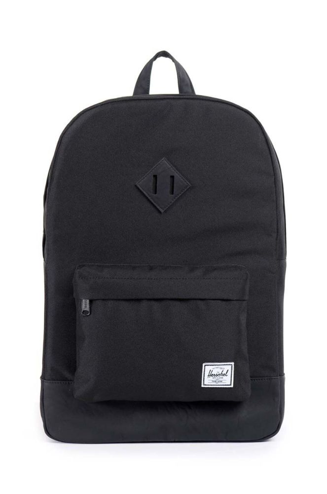 Рюкзак Herschel колір чорний великий однотонний 10007.00535.OS-Black