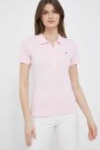 Поло Tommy Hilfiger жіночий колір рожевий (3106327)