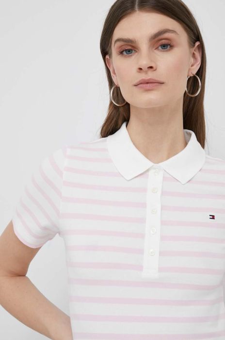 Футболка Tommy Hilfiger жіночий колір білий (3095047)