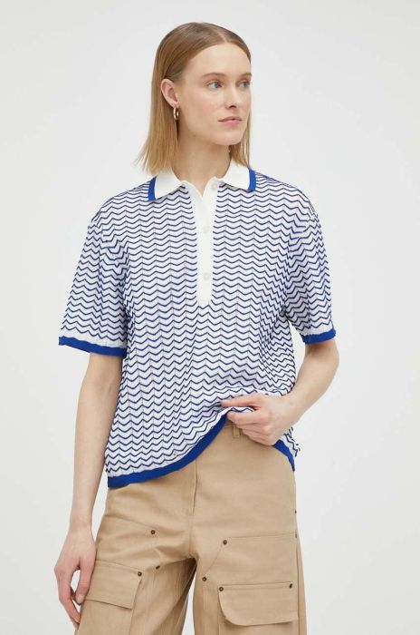 Светр Remain жіночий колір блакитний