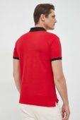 Бавовняне поло Polo Ralph Lauren колір червоний однотонний (2851092)