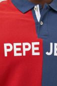 Бавовняне поло Pepe Jeans Jan з принтом колір барвистий