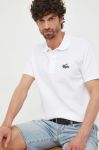 Бавовняне поло Lacoste x Netflix колір білий з аплікацією PH7057-VIR (3293115)