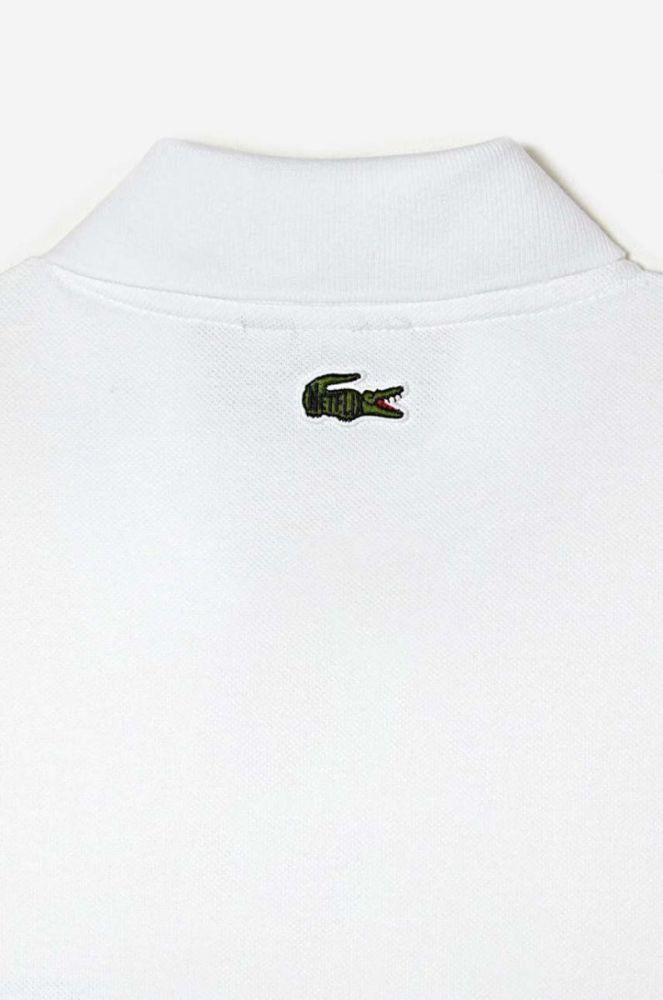 Бавовняне поло Lacoste x Netflix колір білий з аплікацією PH7057-VIR (3347796) фото 3