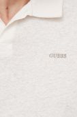 Поло Guess чоловічий колір бежевий однотонний