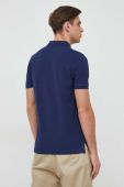Бавовняне поло Polo Ralph Lauren колір синій однотонний (2974996)
