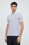 Бавовняне поло Polo Ralph Lauren колір синій візерунок (2957554)