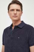 Поло Tommy Hilfiger чоловічий колір синій однотонний (3310984)